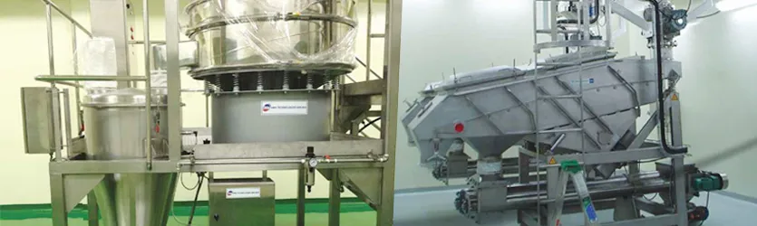 Sieving & Process Of Fluid Bed Drying